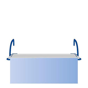 GIMI Brezza Extend Stendibiancheria da 192 x 55 x 30 cm, In Acciaio E Resina - Ilgrandebazar