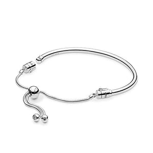 Pandora Bangle Donna Argento - 597953CZ-2 - Ilgrandebazar