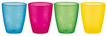 Carica l'immagine nel visualizzatore di Gallery, Nuby ID65662 - Confezione da 4 bicchieri in polipropilene 270 ml, mesi 12+