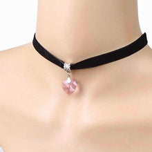 Carica l&#39;immagine nel visualizzatore di Gallery, Lovelegis Collarino Collare Collana Cuore da Donna - Cuoricino - Gotica -... - Ilgrandebazar