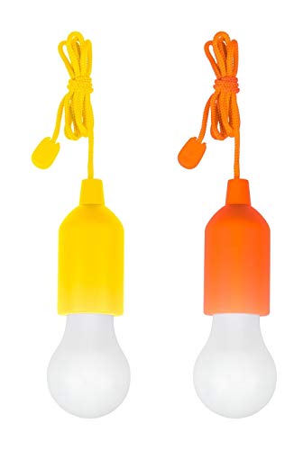 tempo di saldi 2 X Lampadina Led Portatile Colorata Senza Corrente Per Casa...