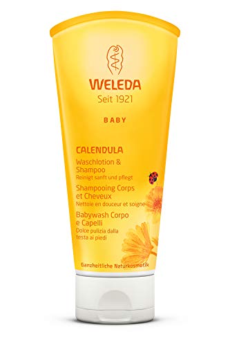 WELEDA Calendula Babywash Corpo e Capelli - Docciashampoo, 200 ml