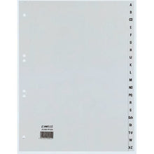 Carica l&#39;immagine nel visualizzatore di Gallery, Rexel 25240481 Divisori Alfanumerici 20 Sezioni 4, Grigio, 20 Pezzi - Ilgrandebazar