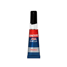 Carica l'immagine nel visualizzatore di Gallery, Loctite Super Attak Original, colla liquida trasparente con tripla 1x3g