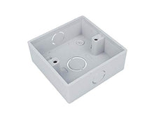 Carica l'immagine nel visualizzatore di Gallery, Scatola Incasso Muro Parete Quadrata 86X86, Stile Standard Cinese, Ottimo Per Termostato Touch Panel, In plastica (86X86X33mm)