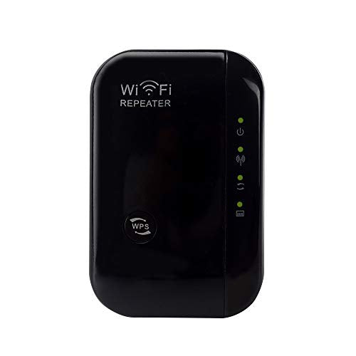 Snowsound Ripetitore WiFi Wireless 300 Mbps Mini 7.8 x 5 x 6 cm, nero