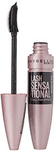 Carica l'immagine nel visualizzatore di Gallery, Maybelline New York Mascara Ciglia Sensazionali, Volumizzante, Effetto Ventaglio sulle Ciglia, Intense Black, 9,5 ml