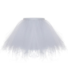 Carica l'immagine nel visualizzatore di Gallery, Joeyer Donna Mini Party tutù Gonna Annata di Principessa Sottogonna Tulle... - Ilgrandebazar