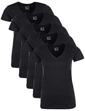 Carica l'immagine nel visualizzatore di Gallery, Berydale T-shirt donna con scollo a V, Pacco da 5 - Ilgrandebazar