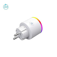 Carica l&#39;immagine nel visualizzatore di Gallery, Presa Intelligente EMC Italy | Spina WiFi con LED RGB e Monitor Consumo...