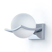 Carica l&#39;immagine nel visualizzatore di Gallery, DAXGD LED Luci sfera di vetro Lampade da parete, Applique parete Interno...