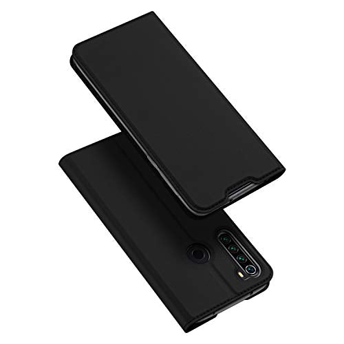 DUX DUCIS Cover Xiaomi Redmi Note 8T, Flip Caso Custodia Pelle PU con Nero - Ilgrandebazar