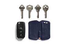 Carica l'immagine nel visualizzatore di Gallery, Astuccio portachiavi Bellroy Leather Key Cover Second Edition (max. 4 Navy