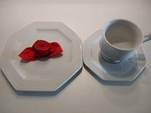 Carica l&#39;immagine nel visualizzatore di Gallery, Tovaglioli Rosa in rosso, set da 12, pronti per Materna, Comunione, Nacita e... - Ilgrandebazar