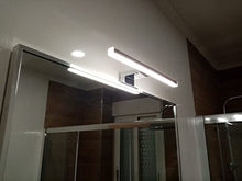 Carica l'immagine nel visualizzatore di Gallery, Azhien Lampada da Specchio a LED per Bagno 5W 30cm 400LM, Bianco Neutra 4000K Lampada Armadio Applique da Parete IP44 Lampada Specchio Bagno 230V 300x14x14mm