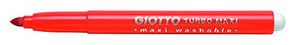 Giotto 454000 Turbo Pennarelli, Maxi Punta Larga, 5 mm, Confezione da... - Ilgrandebazar