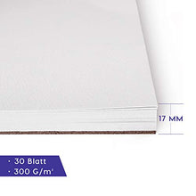 Carica l&#39;immagine nel visualizzatore di Gallery, Blocco Acquerello, Gifort A4 (21 x 29.7 cm) Carta Acquerello 30 Fogli con 3... - Ilgrandebazar