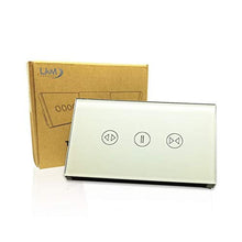 Carica l&#39;immagine nel visualizzatore di Gallery, Interruttore Tapparelle Smart Home a 3 pulsanti Touch WiFi Bianco Tapparellle - Ilgrandebazar