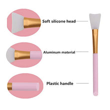 Carica l&#39;immagine nel visualizzatore di Gallery, Pinkiou Spazzole per il viso Maschera in silicone Applicatore di fango...