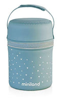 Carica l'immagine nel visualizzatore di Gallery, Thermos Portapappa Bèbè con ermetici 700 ml Miniland 89226 Thermetic azure