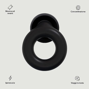 Loop Experience Tappi antirumore per concerti - Dispositivi di protezione dell’udito per la riduzione del rumore, viaggi in moto, lavoro e iperacusia – 8 inserti auricolari – SNR 18dB