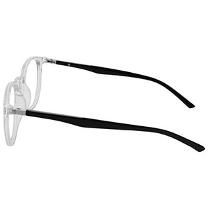 Opulize Met 2 Potenza ottica +2,00, Nero / Chiaro Davanti Con Le Braccia Nere - Ilgrandebazar