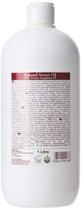 Mystic Moments, olio di mandorle dolci, 1 litro, 100% puro - Ilgrandebazar