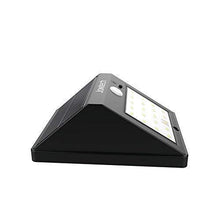 Carica l&#39;immagine nel visualizzatore di Gallery, Super Bright 20 LED lampioni solari, Jokitech 20 Solar Light, Black - Ilgrandebazar