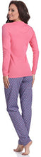 Carica l'immagine nel visualizzatore di Gallery, Italian Fashion IF Pigiama Donna Lungo M007 S, Rosa
