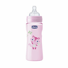 Carica l&#39;immagine nel visualizzatore di Gallery, Chicco 00020635110000 Benessere Colorato Bambina Biberon, Silicone, Rosa - Ilgrandebazar