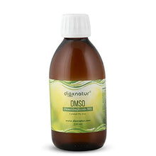 Carica l'immagine nel visualizzatore di Gallery, DIOXNATUR® DMSO 70% (250ml) Dimetilsolfossido Purezza Grado Farmaceutico Ph. Eur. Bottiglia di vetro ambra con contagocce