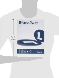 Favini A670124 Carta Rismaluce, A4, 240 G/Mq, 266 µm, 100 Pezzi - Ilgrandebazar