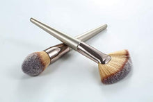 Carica l&#39;immagine nel visualizzatore di Gallery, Pennelli Make Up, Dameso Set di 15 per il Trucco, Oro champagne