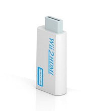 Carica l&#39;immagine nel visualizzatore di Gallery, Convertitore Da Wii A HDMI,GANA Adattatore da a HDMI Video di Bianco
