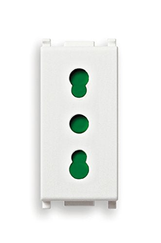 Vimar Presa 2Pcon T 16A P17/11, Bianco - Ilgrandebazar