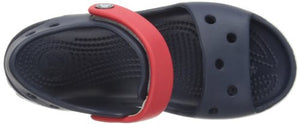 Crocs Crocband Kids, Sandali con Cinturino alla 33/34 EU, Blu Navy Red