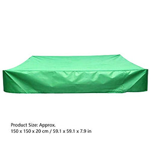 Copertura per Piscina Piccola Mobili Antipioggia, Resistente 150*150*20cm