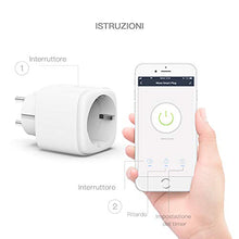 Carica l&#39;immagine nel visualizzatore di Gallery, Woox User manual Presa Smart Mini Funziona con Amazon Alexa Google Assistant...