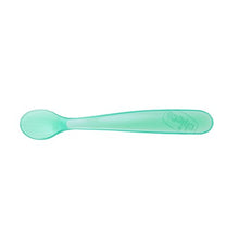 Carica l'immagine nel visualizzatore di Gallery, Chicco 00006828210000 Morbido Cucchiaio, Silicone, 6+ Mesi, Azzurro, Azzurro