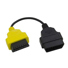 Carica l&#39;immagine nel visualizzatore di Gallery, NiceCheck ECU Scan OBD2 - Cavo Adattatore diagnostico Giallo per Fiat ECUScan