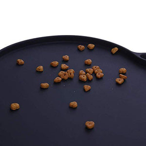 Super Design - Sottopentola in Silicone a Forma di Osso, Nero opaco.