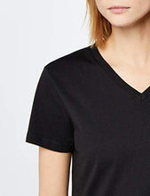 Carica l'immagine nel visualizzatore di Gallery, Berydale T-shirt donna con scollo a V, confezione da 3 in M, Nero (Schwarz) - Ilgrandebazar