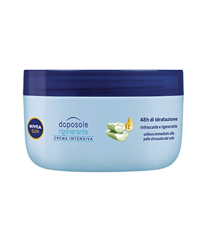 Nivea Sun Crema Intensiva Doposole Rigenerante con estratto di Loto, 300 ml