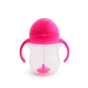 Tazza Munchkin Click Lock™ Tip & Sip Flexi-straw Cup - 207ml (rosa) Pink - Ilgrandebazar