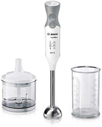 Bosch MSM66120 Frullatore ad immersione, Colore Bianco/Grigio - Ilgrandebazar