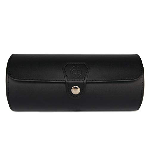 Organizer per orologi in pelle vegana di Case Elegance Nero