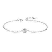 Carica l&#39;immagine nel visualizzatore di Gallery, Bracciali a Catena in Argento Zirconi solitari - Ilgrandebazar