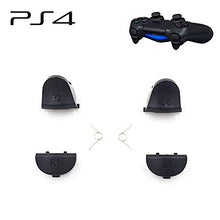Carica l&#39;immagine nel visualizzatore di Gallery, Mein HERZ 4 Pack Ricambi Joystick PS4 Ricambio Kit Tasti Esterni R1 R2 L1 L2...