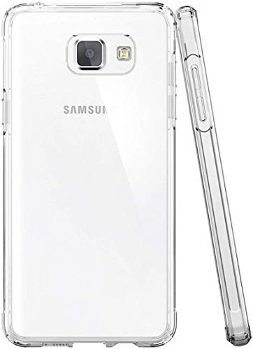 NEW'C Cover per Samsung Galaxy A5 2016, Custodia Gel Trasparente Morbida...
