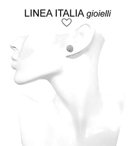 Orecchini donna piccoli in argento 925 anallergico - Linea Italia gioielli...